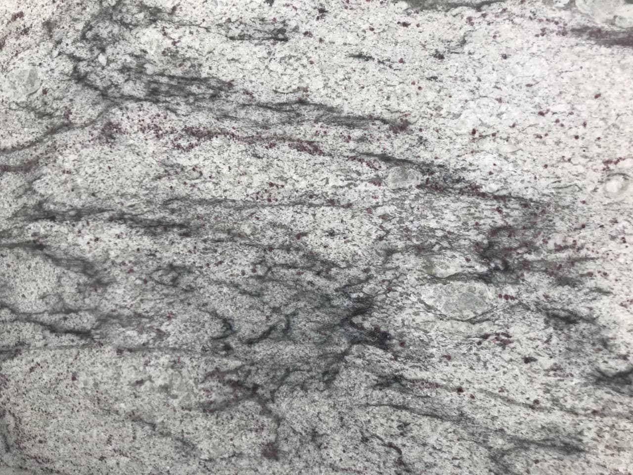 Thunder White, granite slab