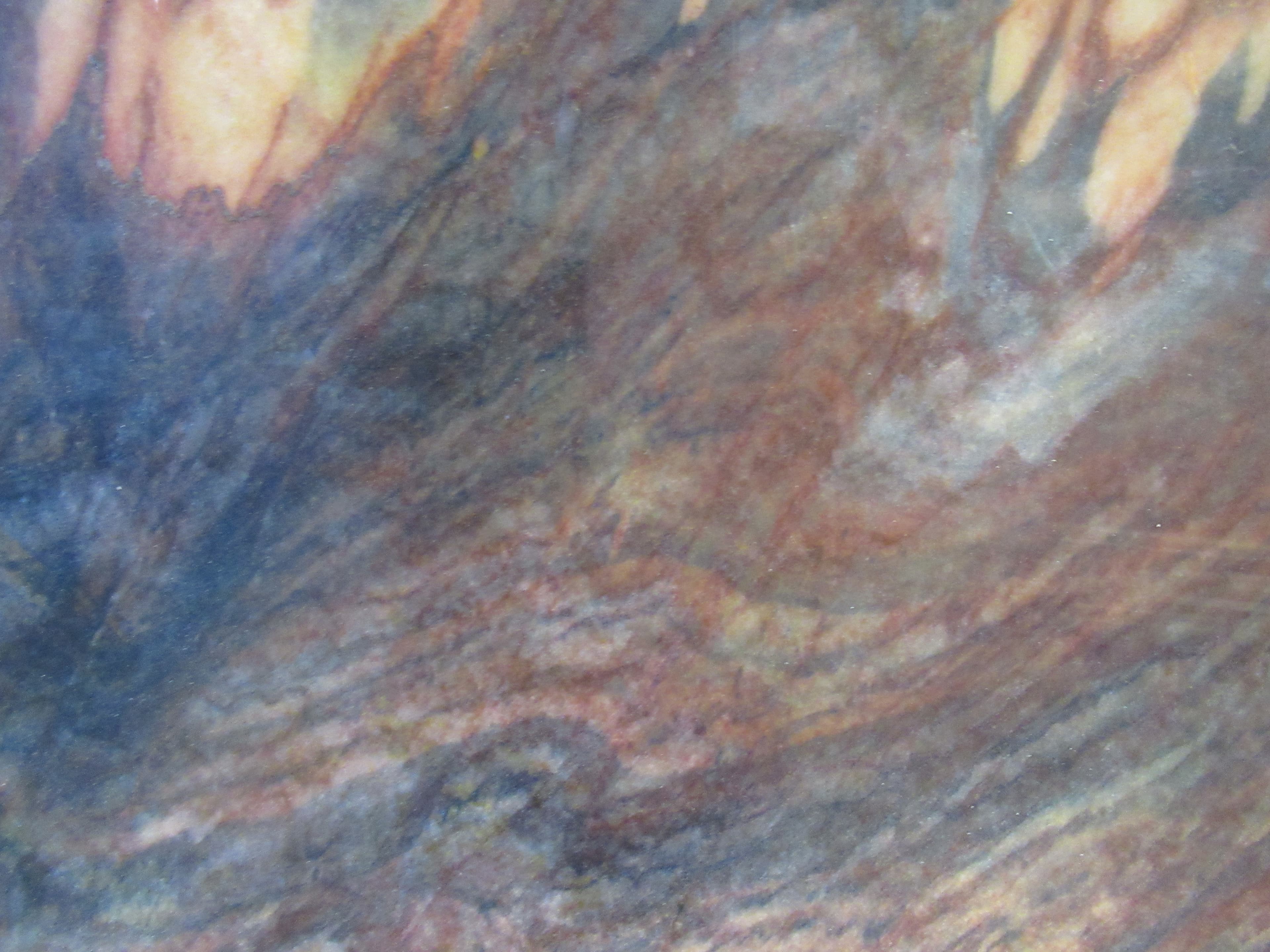 Jacaranda, a quartzite slab, at KLZ Stone Supply in Dallas