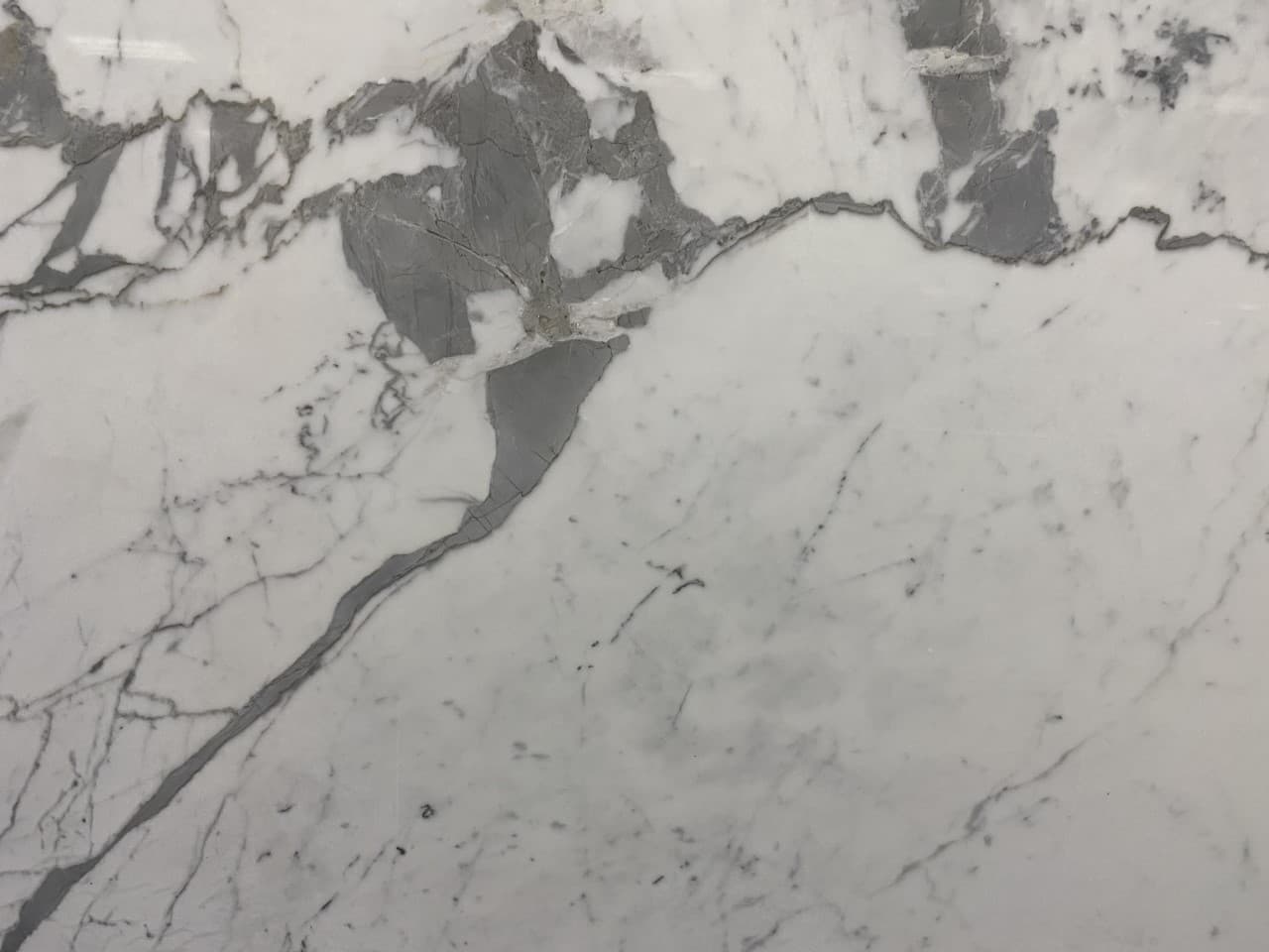 Calacatta White, marble slab