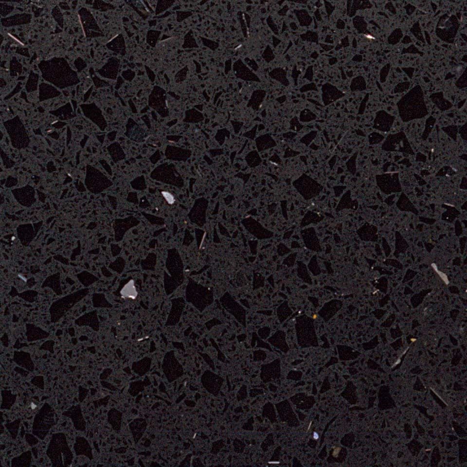 Black Sparkle, quartz slab