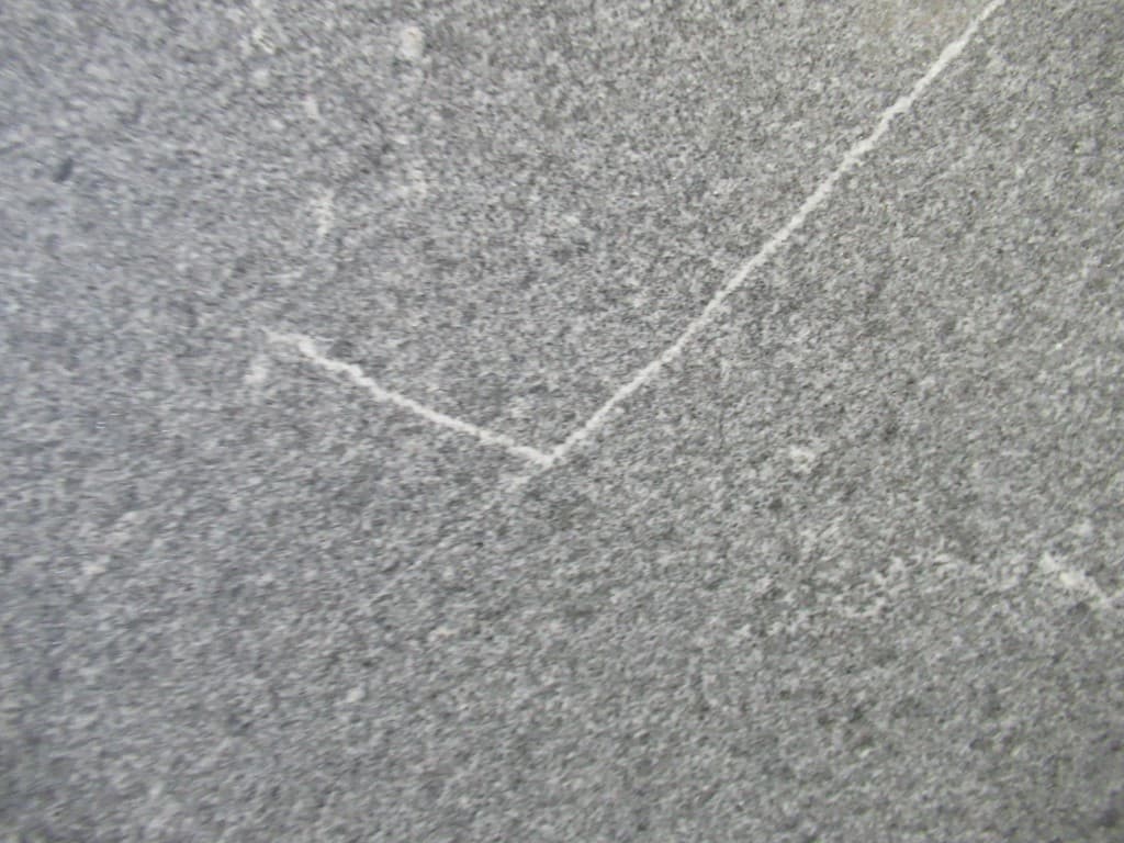 Silver Grey Honed, granite slab
