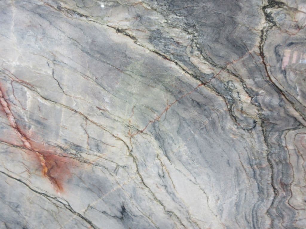 Tempest Blue Leather, quartzite slab