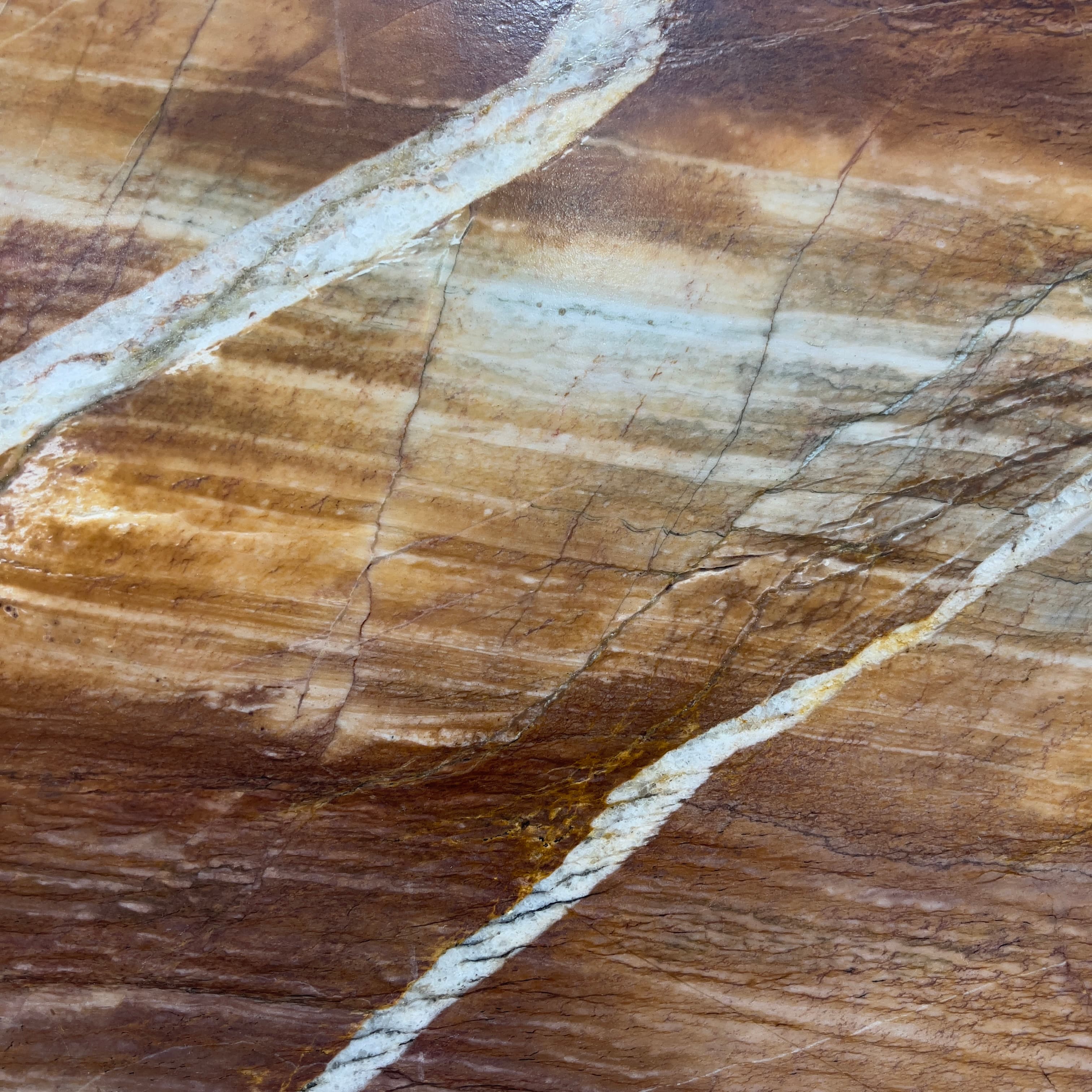 Cinnamon Leather, quartzite slab