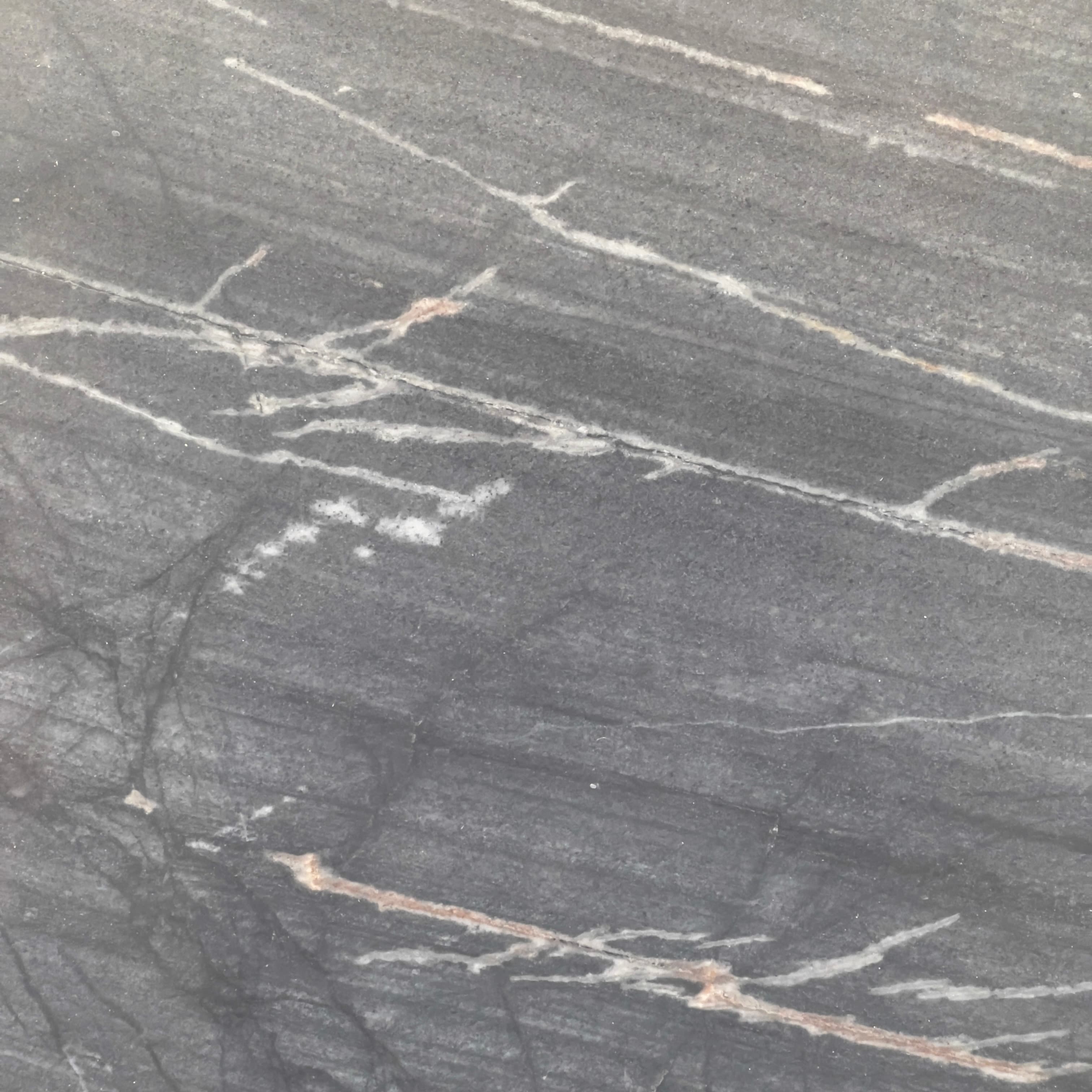 Gothan Black, quartzite slab