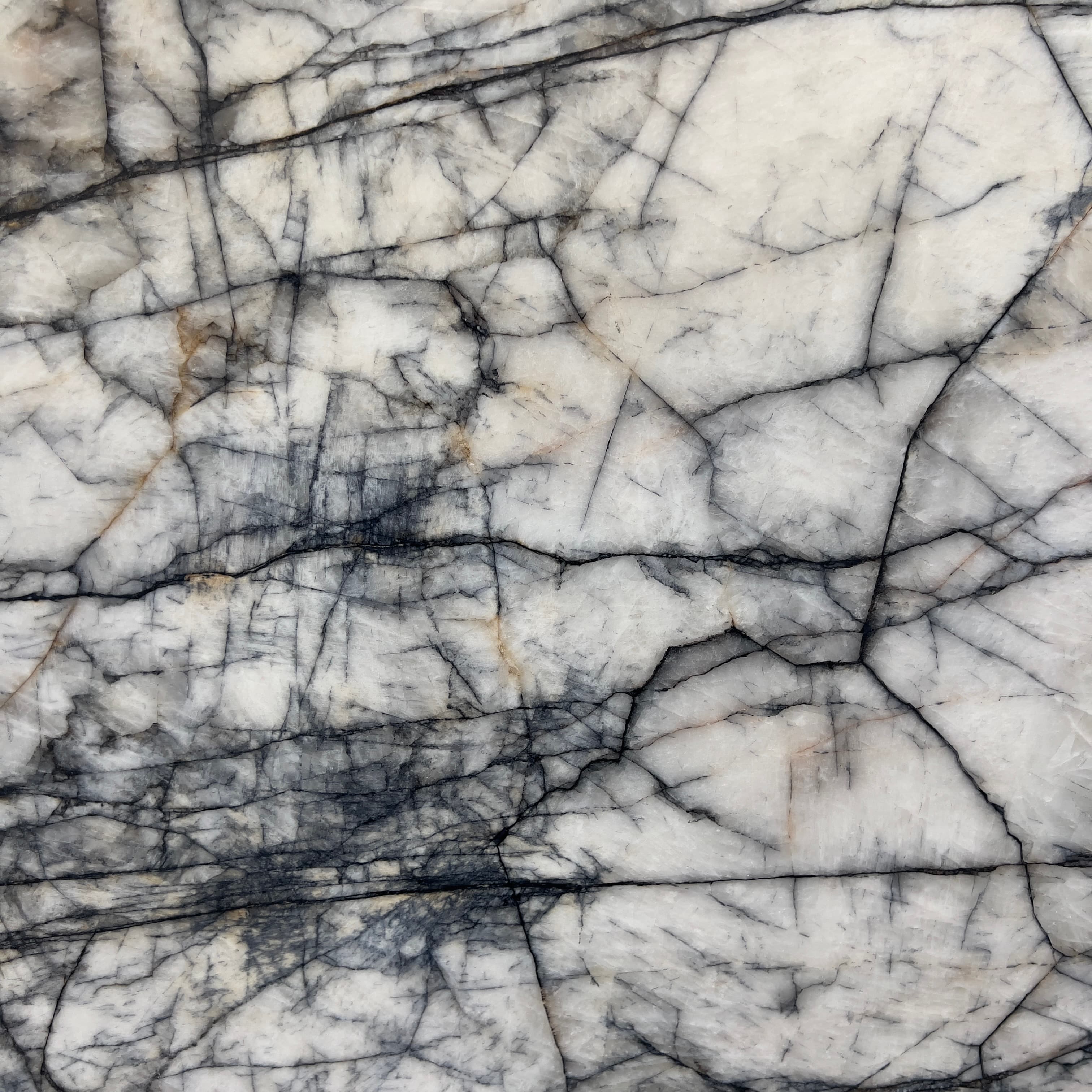 Cristallo Soulages Blue, quartzite slab