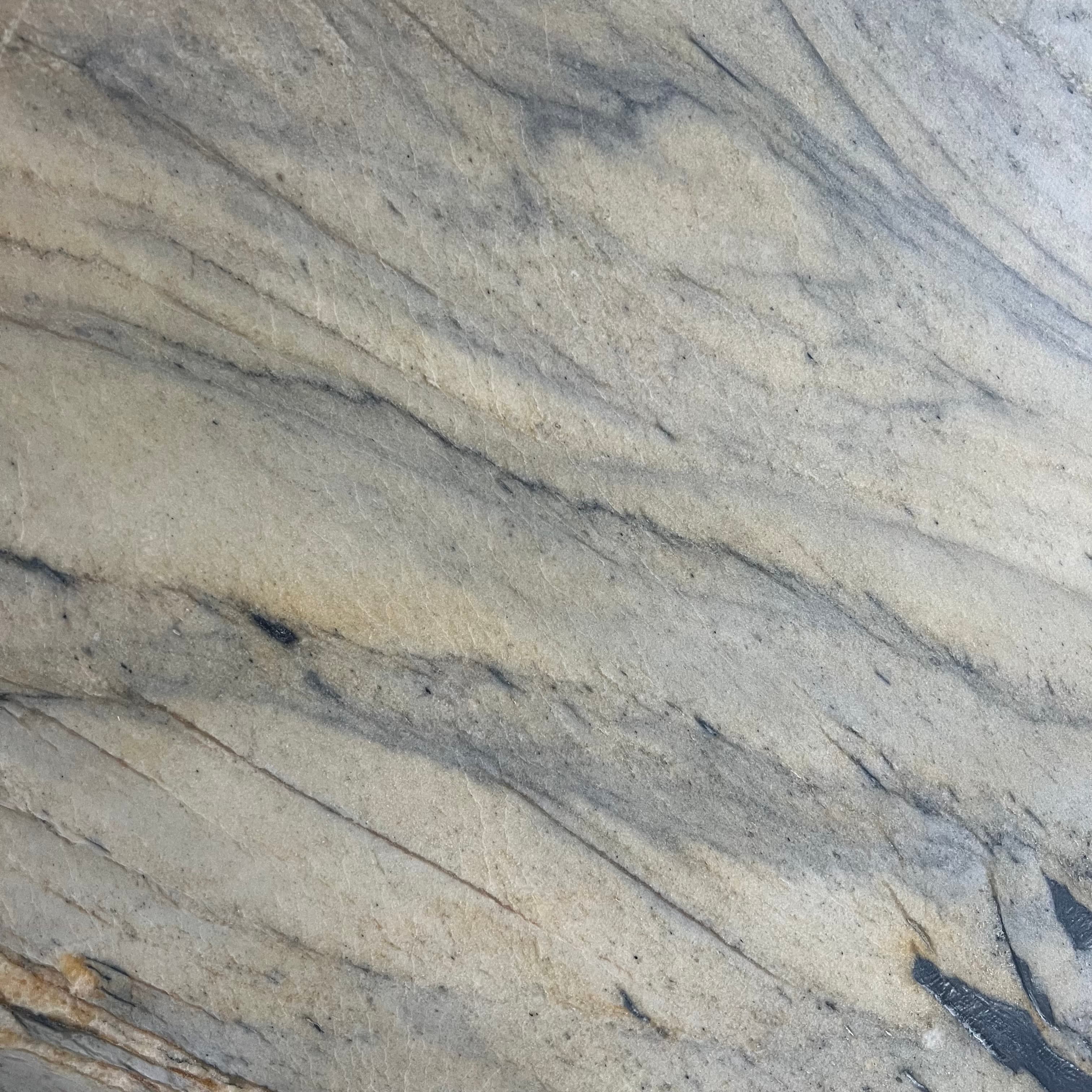 Magma Blue Leather, quartzite slab