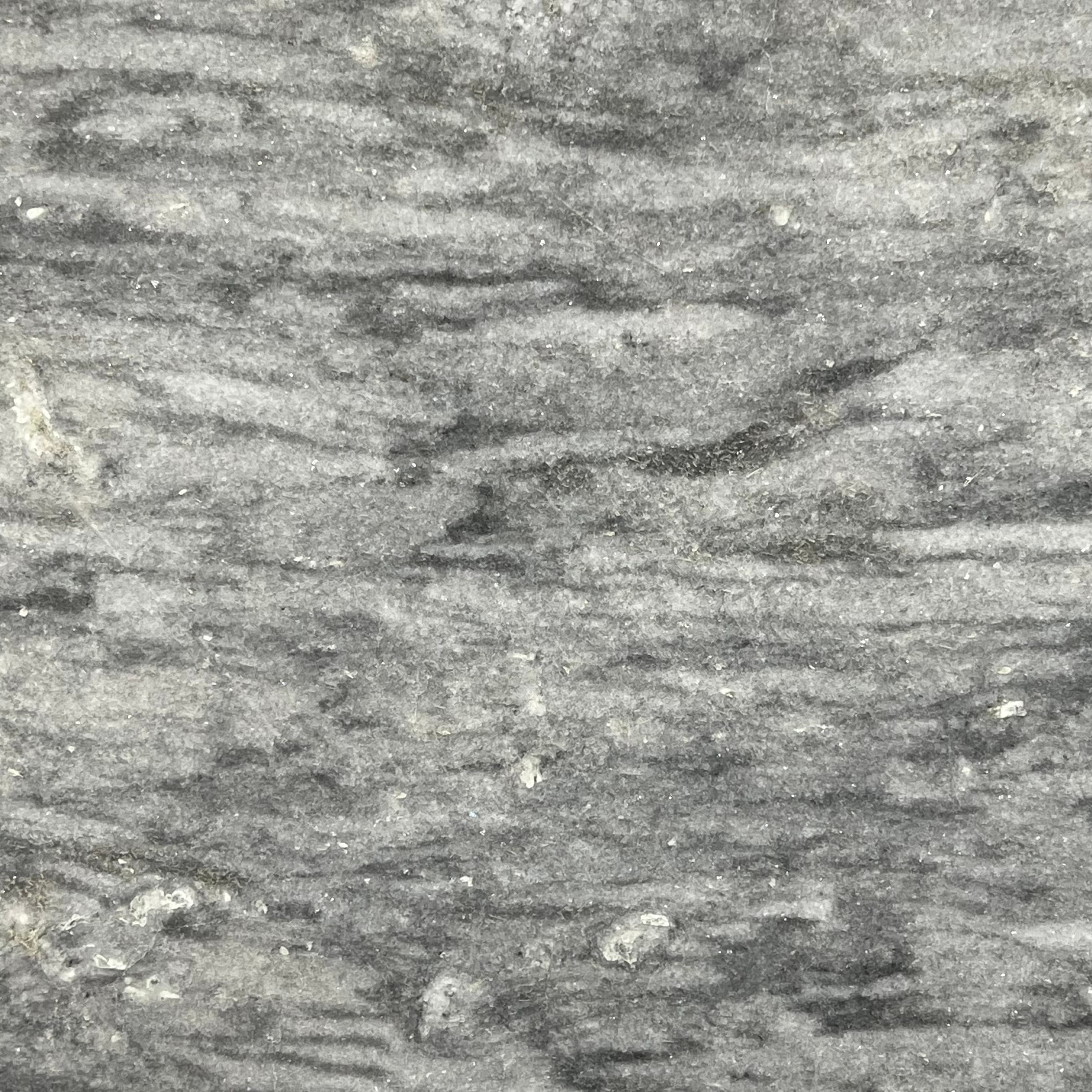 White Storm, a marble slab, at KLZ Stone Supply in Dallas