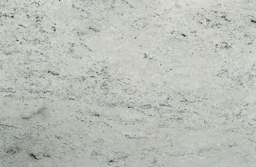 Colonial White, a granite slab, at KLZ Stone Supply in Dallas