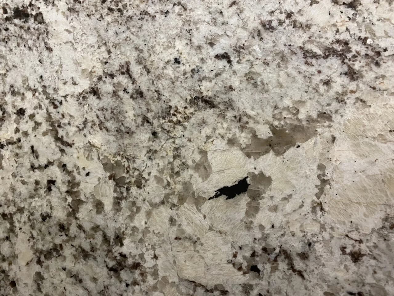 Alaska White, granite, slab