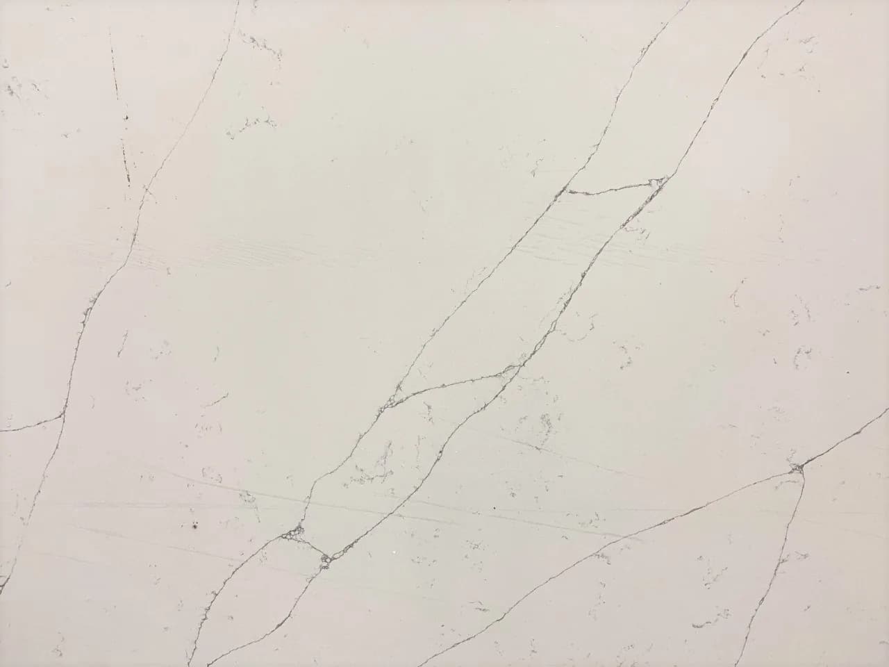 Quartz slab in the Dallas showroom