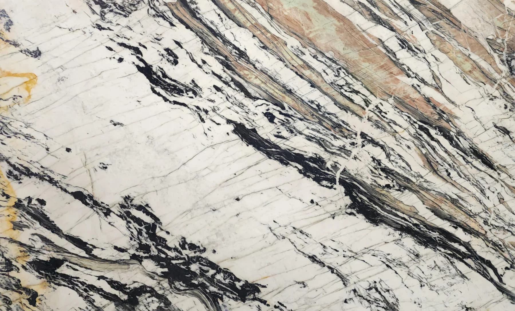 Cullian Crystal, quartzite, slab
