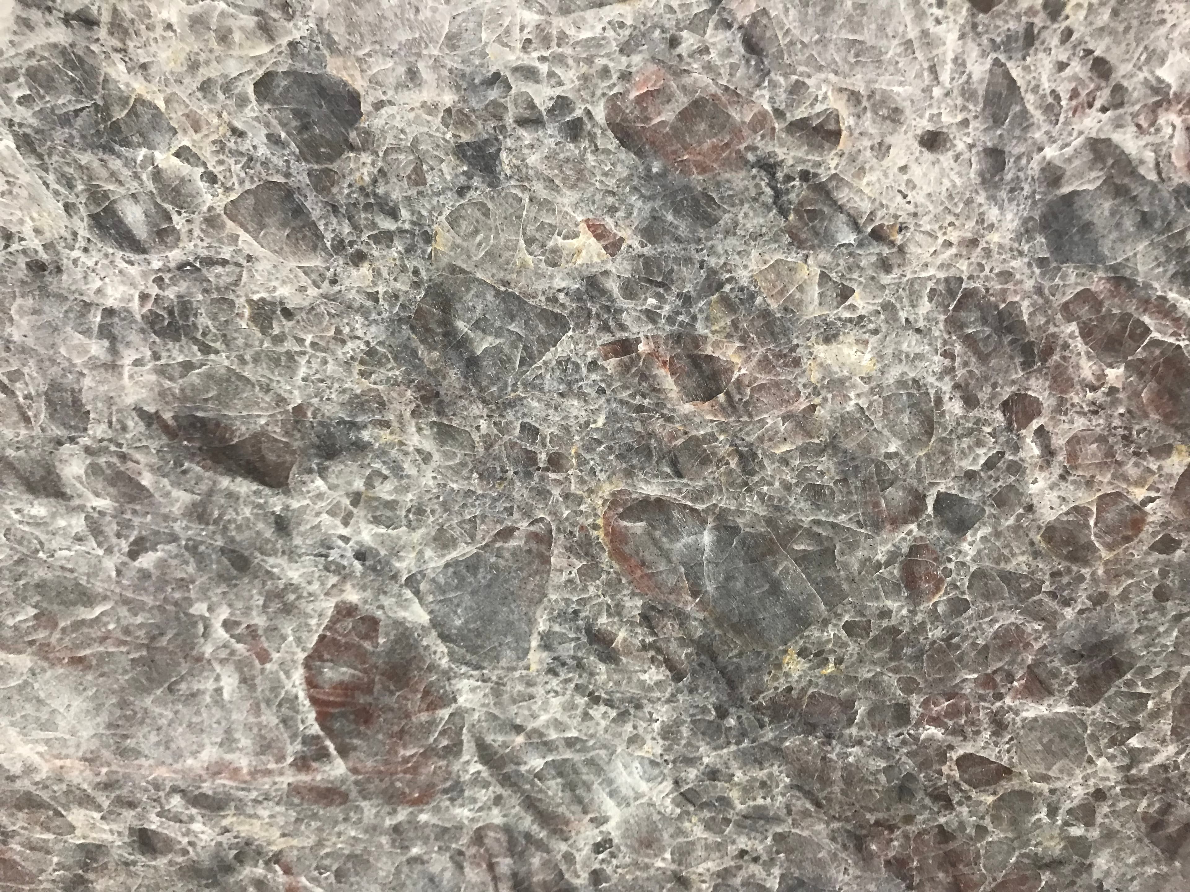 Platinum, a granite slab, at KLZ Stone Supply in Dallas