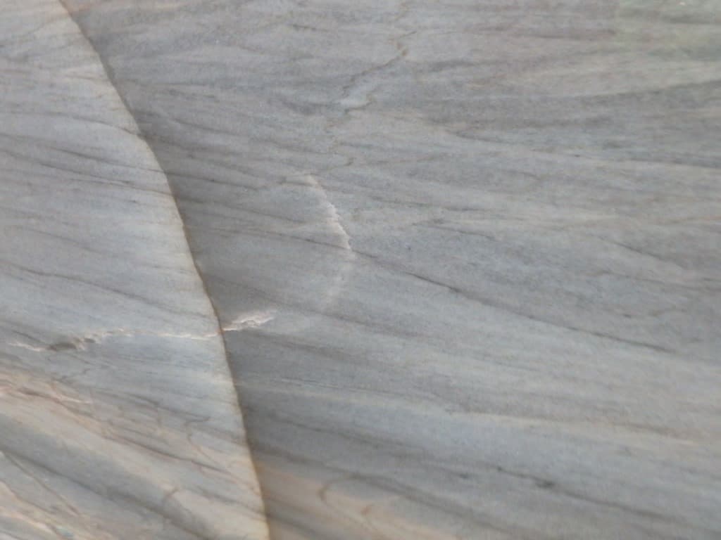 Ocean Wise, a quartzite slab, at KLZ Stone Supply in Dallas