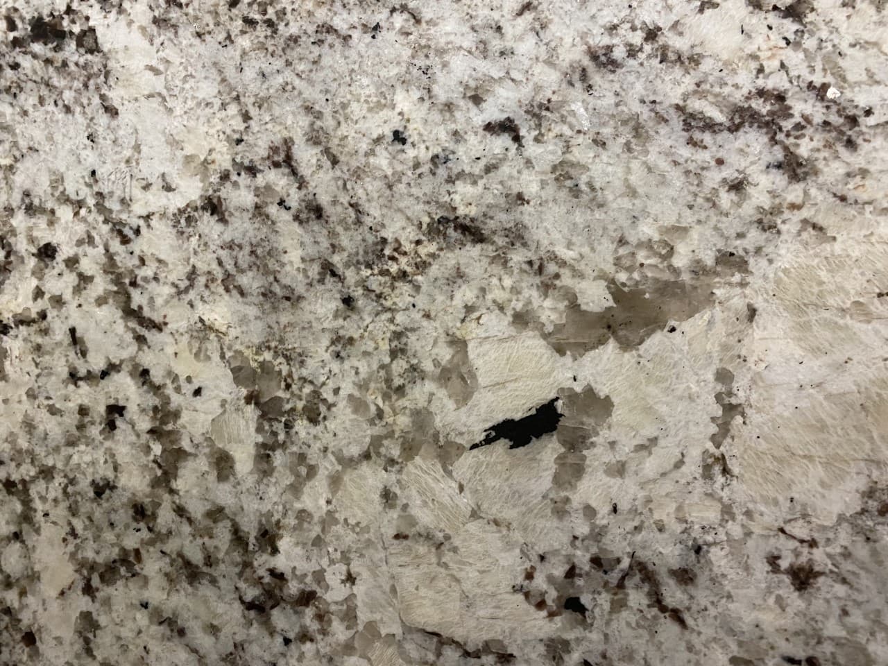 Alaska White, granite slab