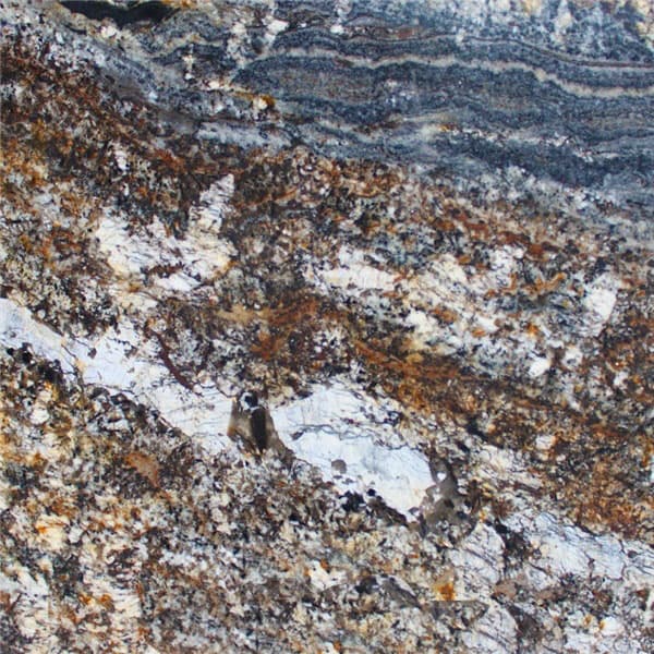 Audax, a granite slab, at KLZ Stone Supply in Dallas