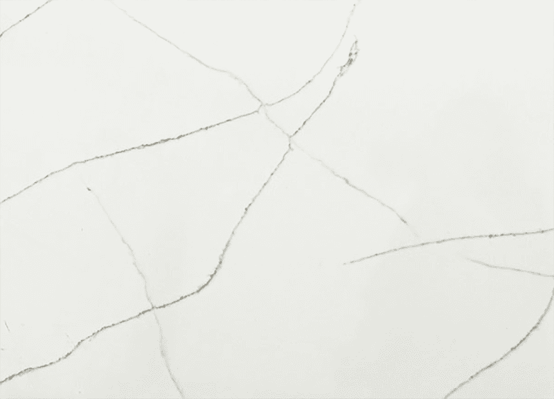 Calacutta Raphael Gold SP, a quartz slab, at KLZ Stone Supply in Dallas