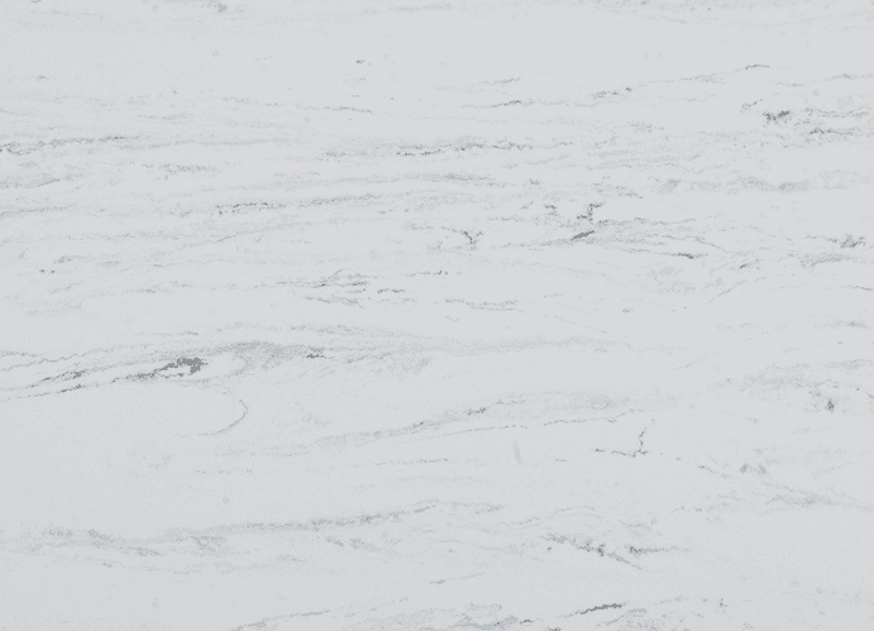 Volcan White, a quartz slab, at KLZ Stone Supply in Dallas