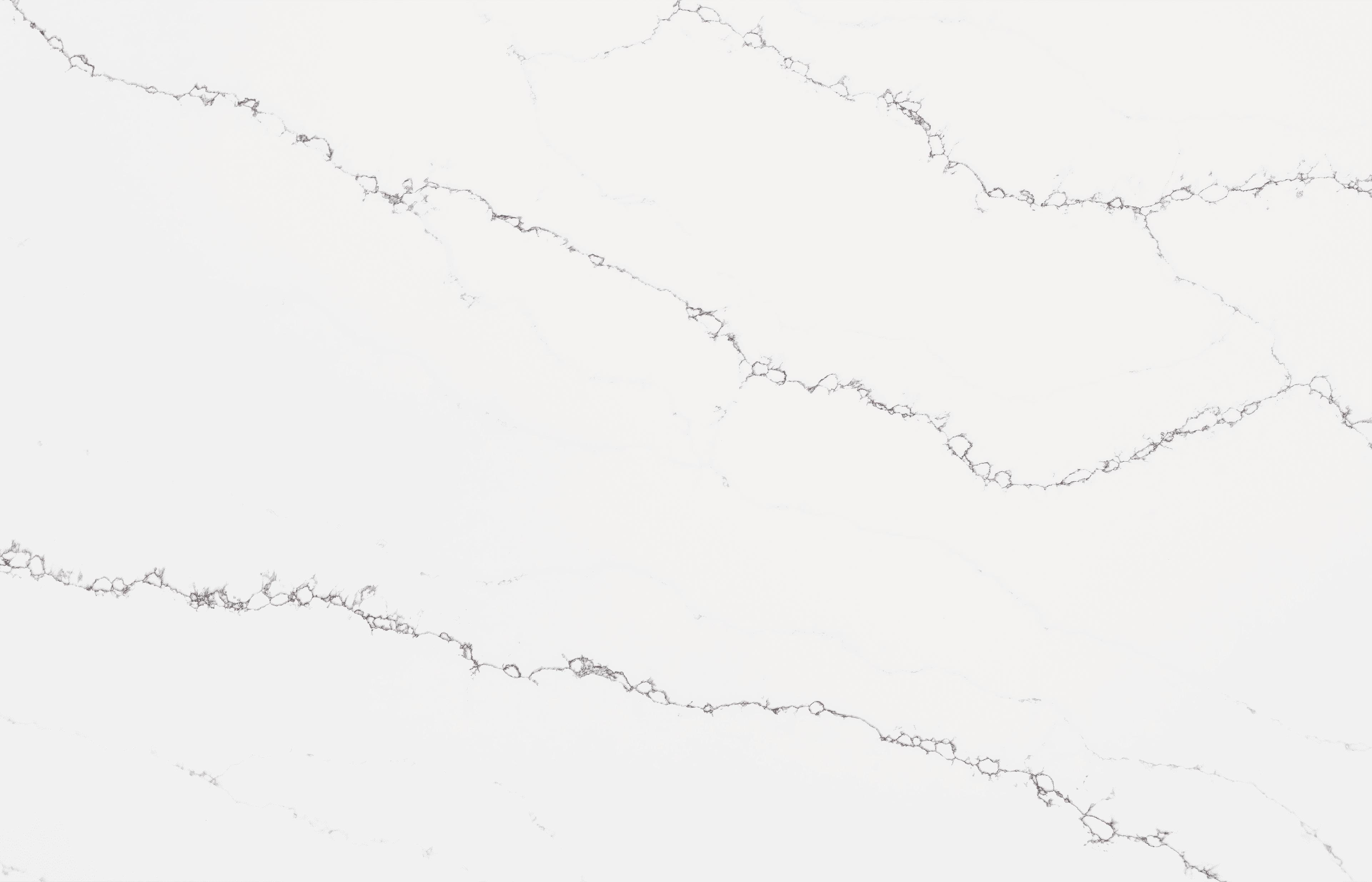 White Thunder, a quartz slab, at KLZ Stone Supply in Dallas