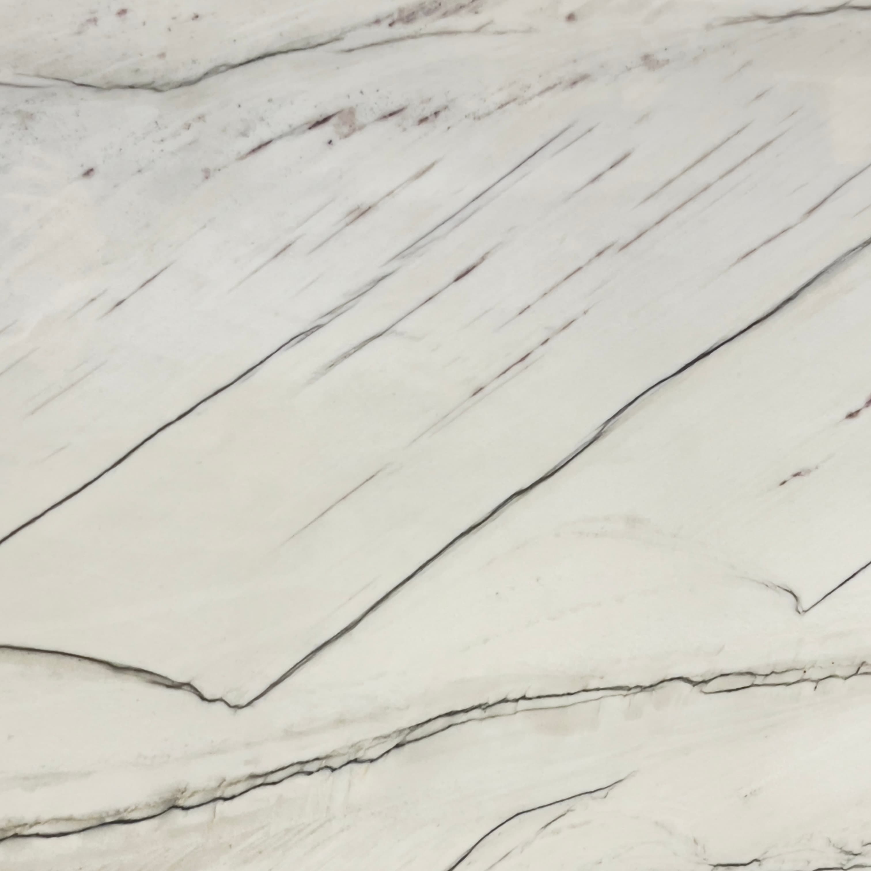 Chantilly, a quartzite slab, at KLZ Stone Supply in Dallas