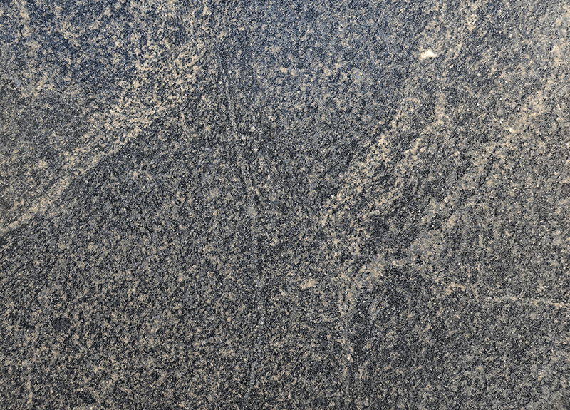 Nero Mist Honed, a granite slab, at KLZ Stone Supply in Dallas