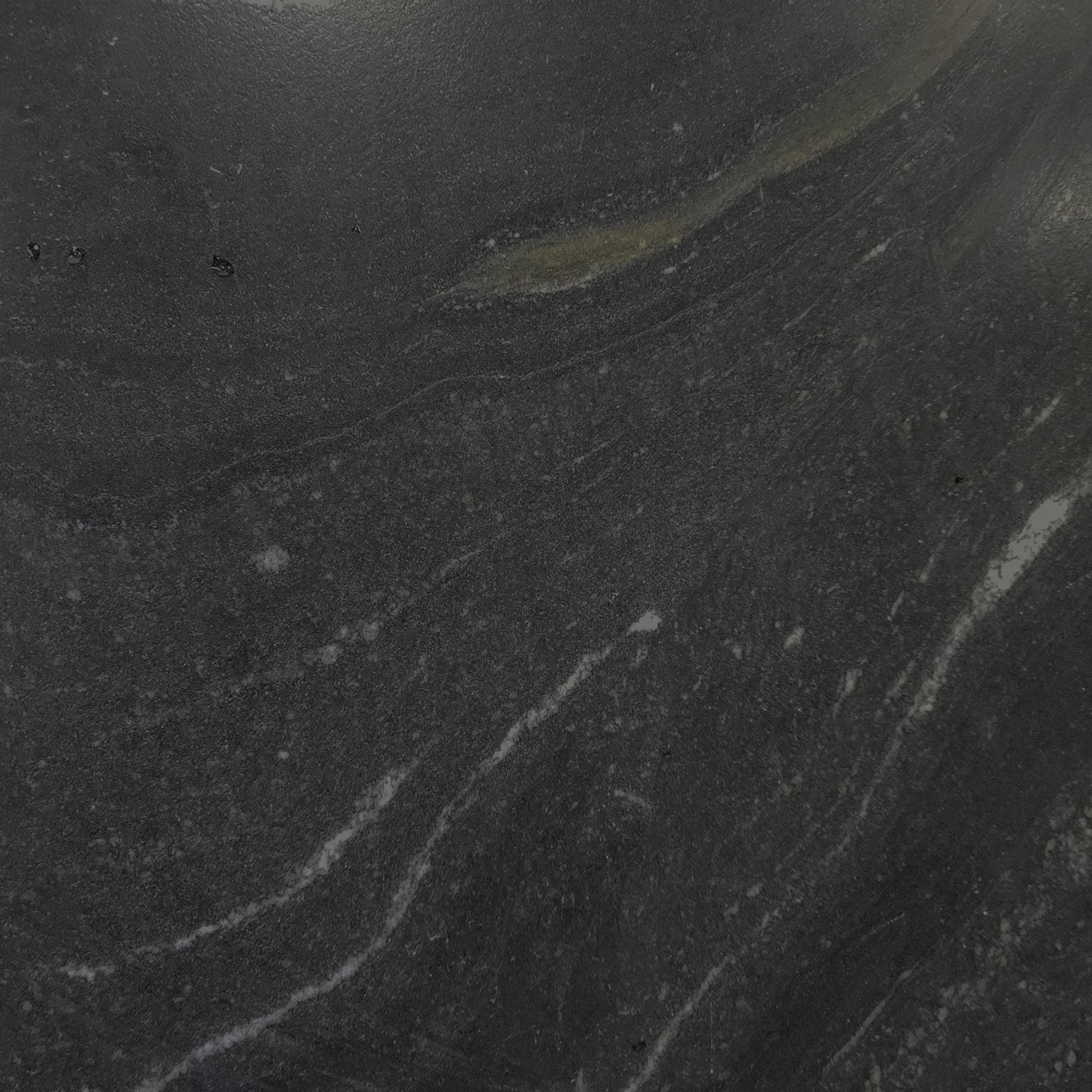 Makalu, a granite slab, at KLZ Stone Supply in Dallas