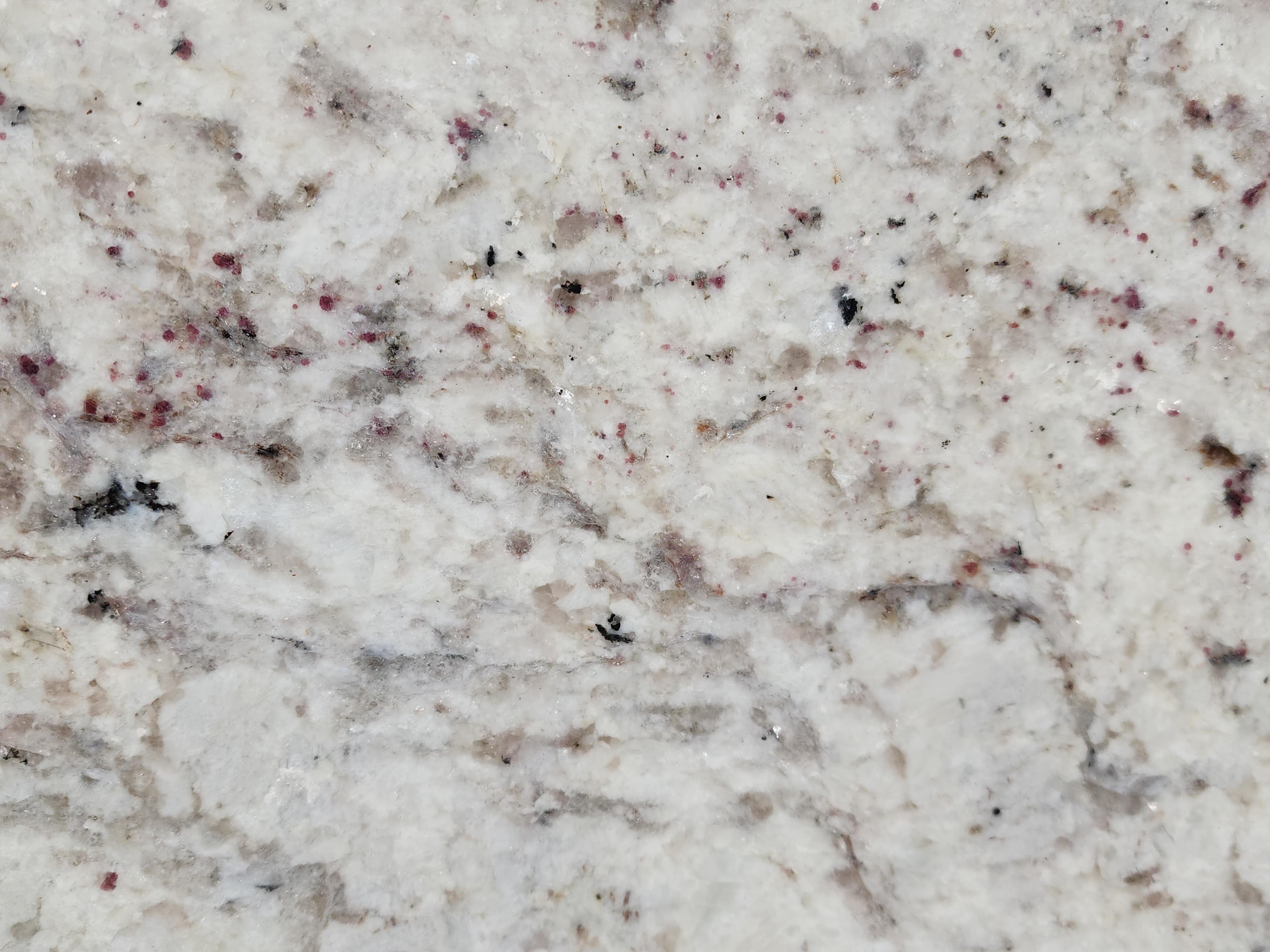 White Galaxy Dual Finish, at KLZ Stone Supply in Dallas