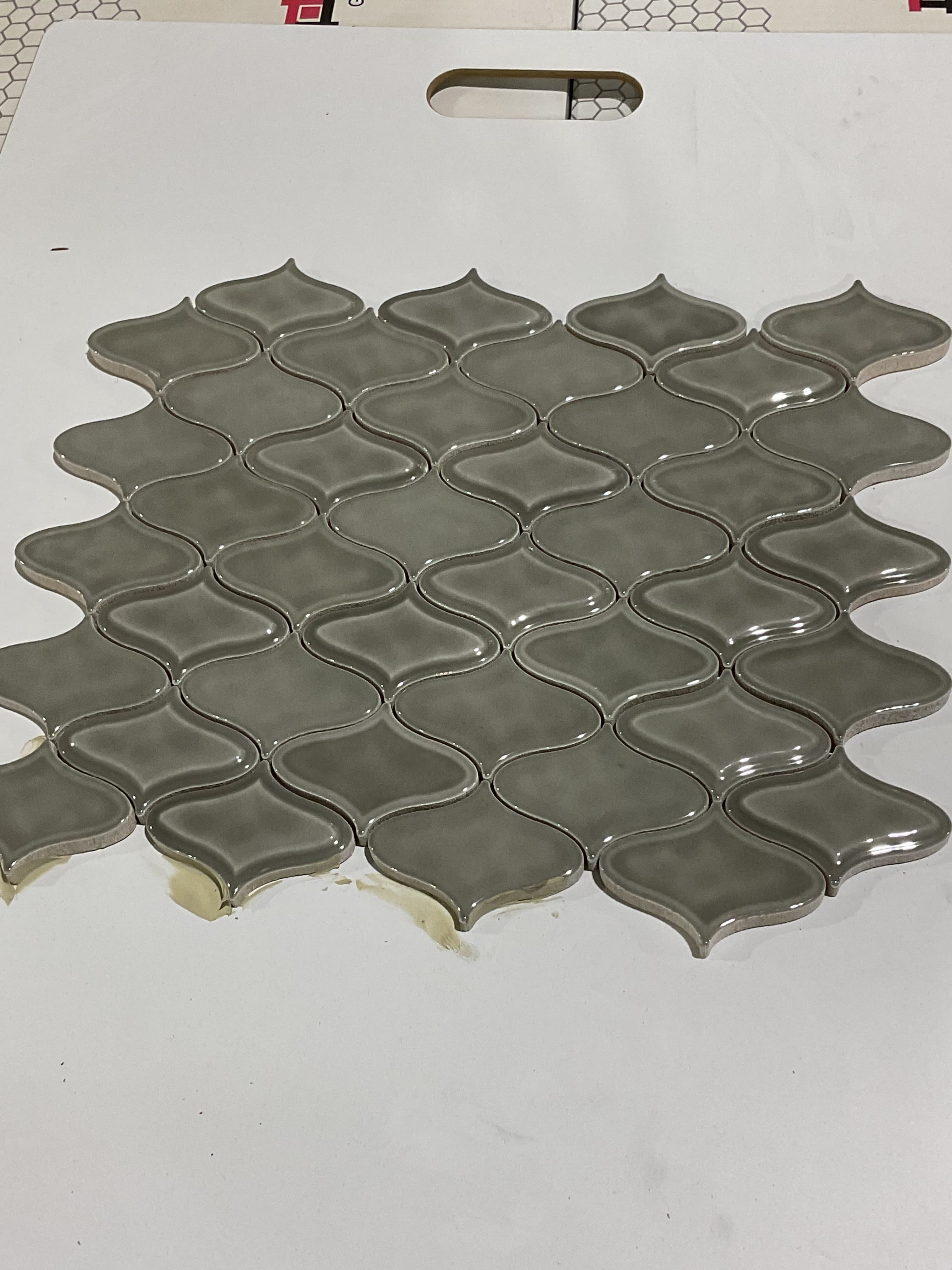 Lantern Grey, deco, tile