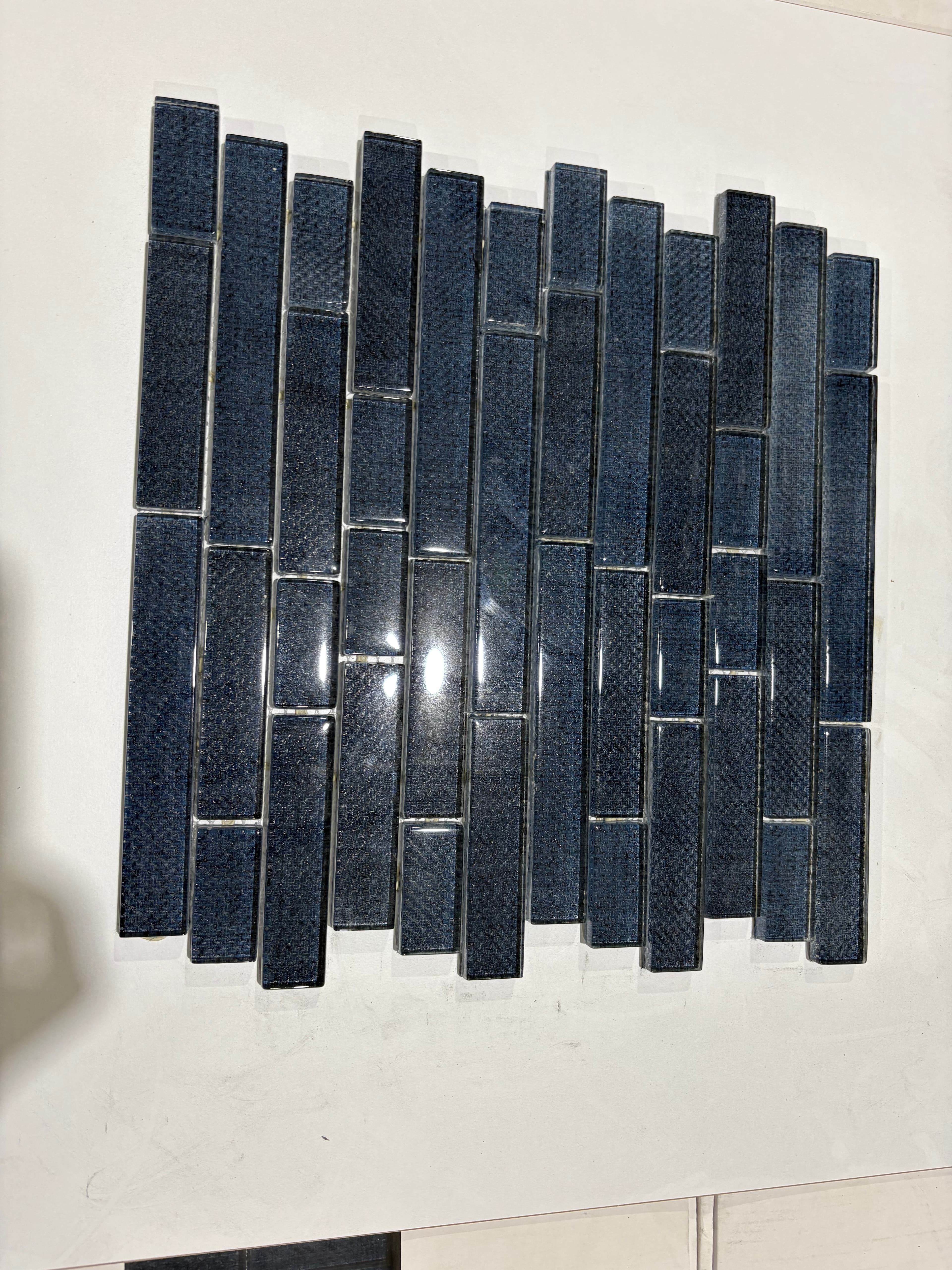 Random Linear Jute Bleu, deco, tile