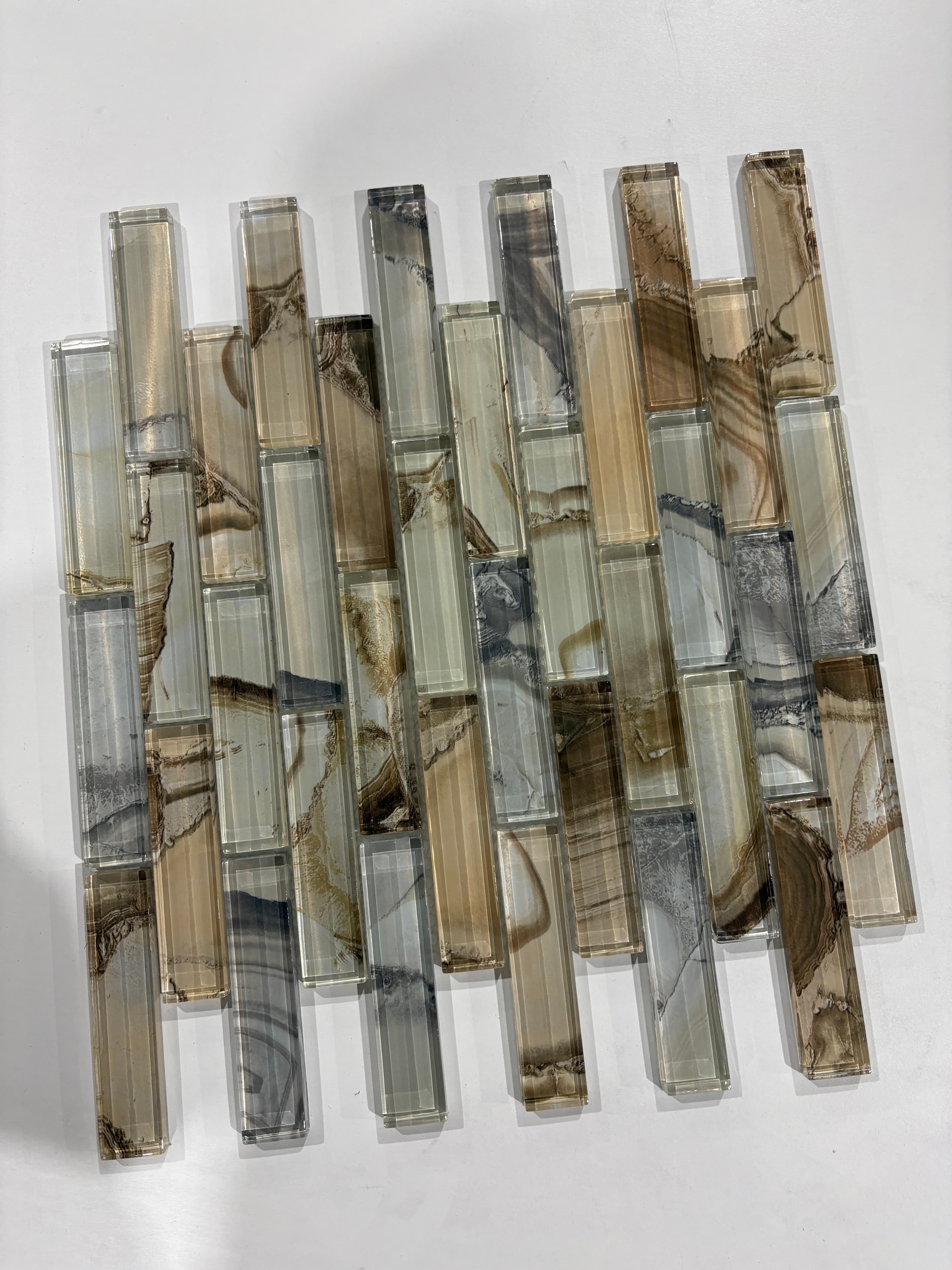 Random Linear Glass Forest, deco, tile