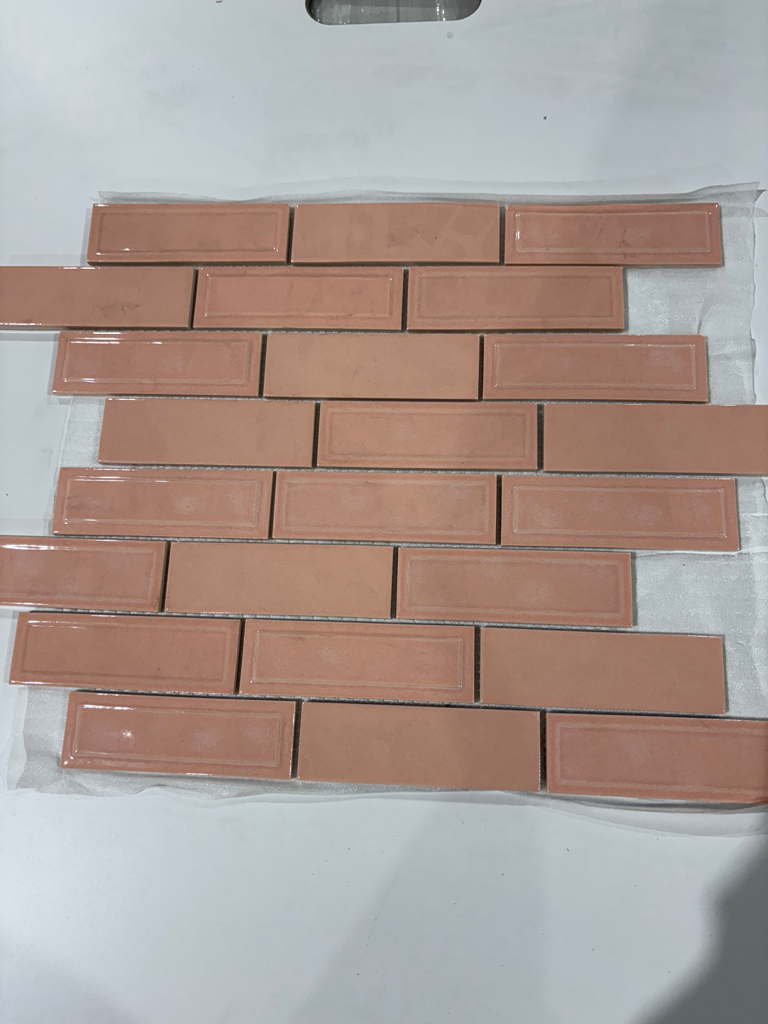 Geoscape Random Linear First Lady Pink, deco, tile