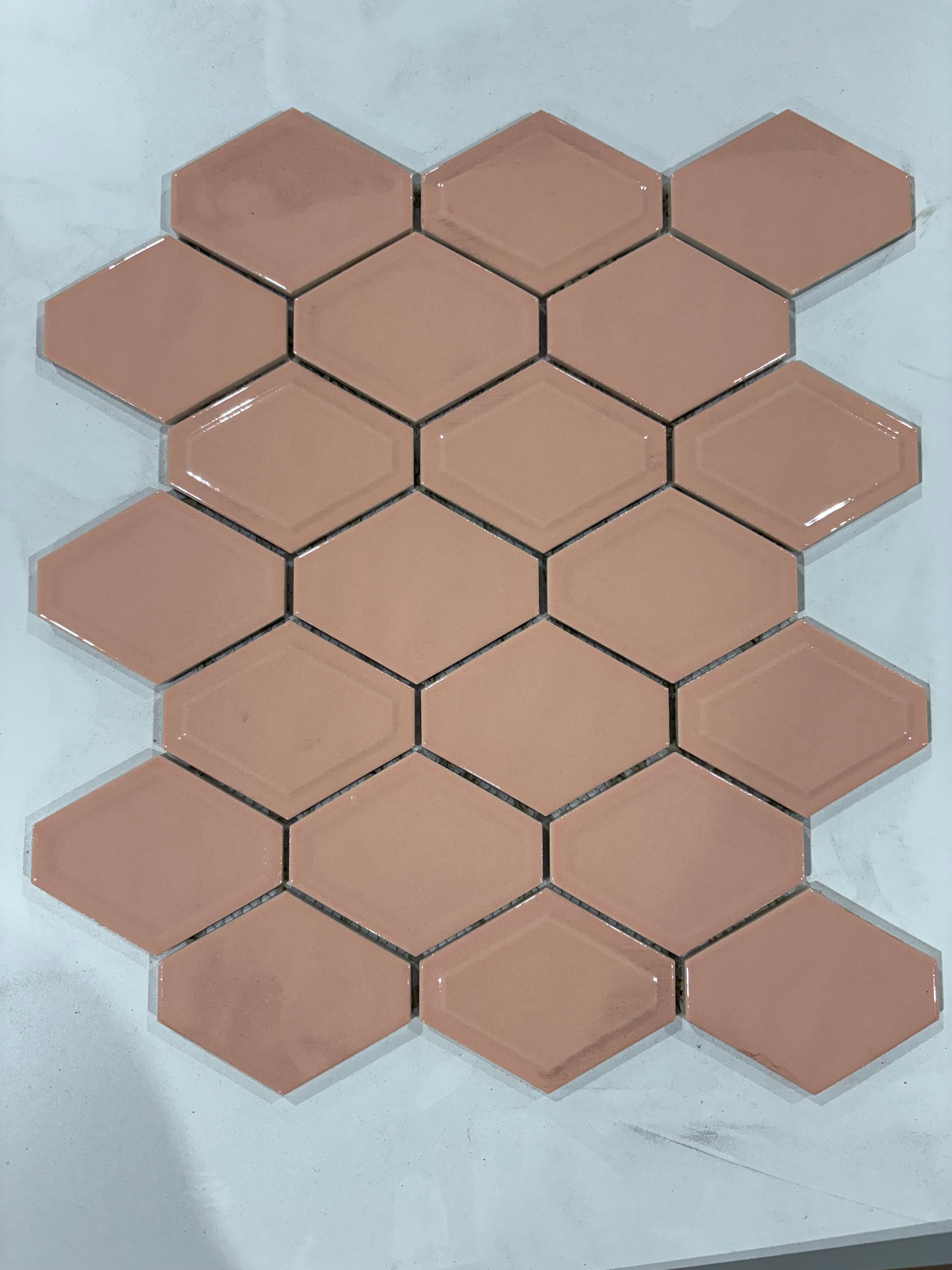 Geoscape Diamond First Lady Pink, deco, tile