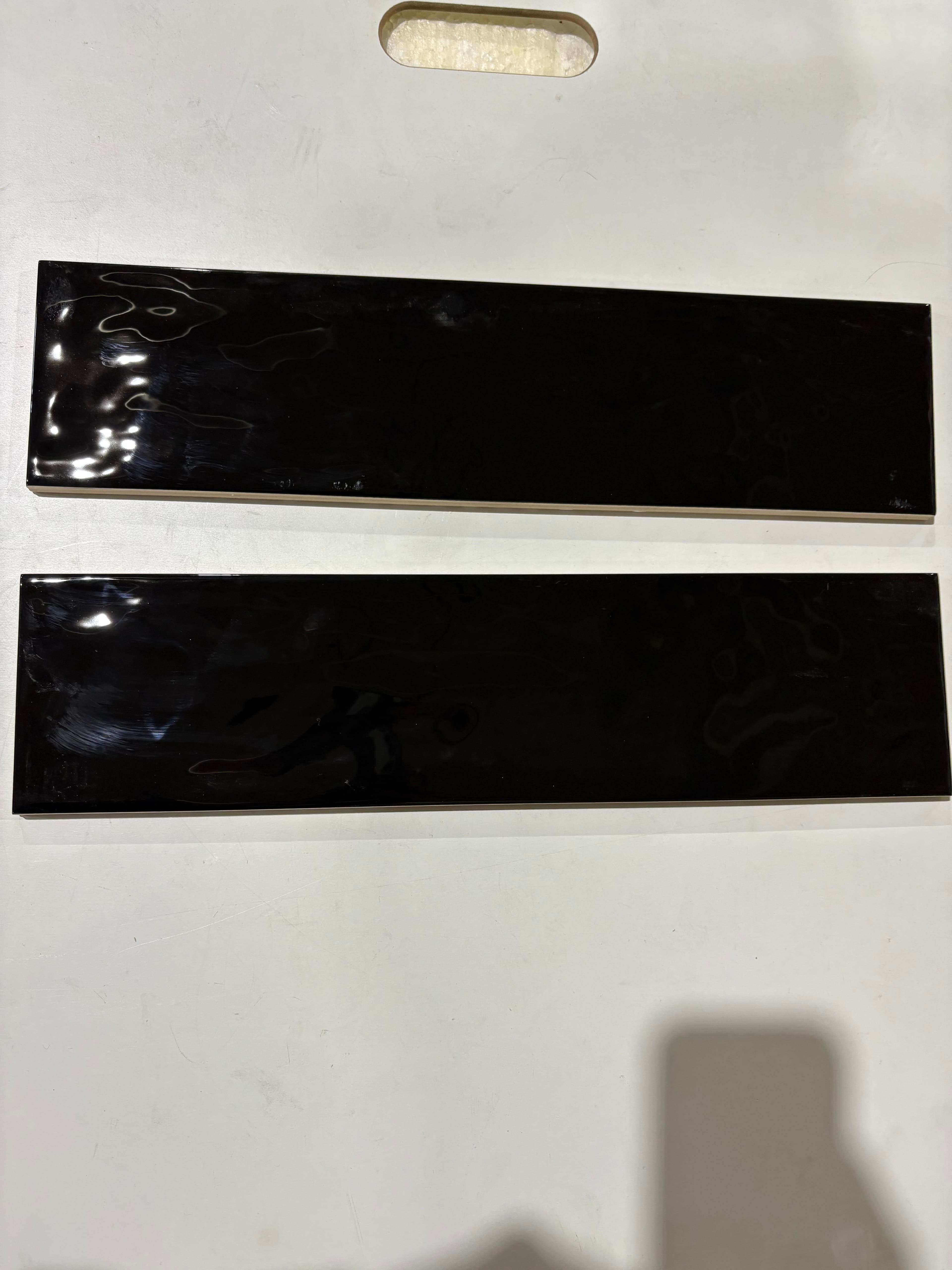 Geoscape Black, deco, tile