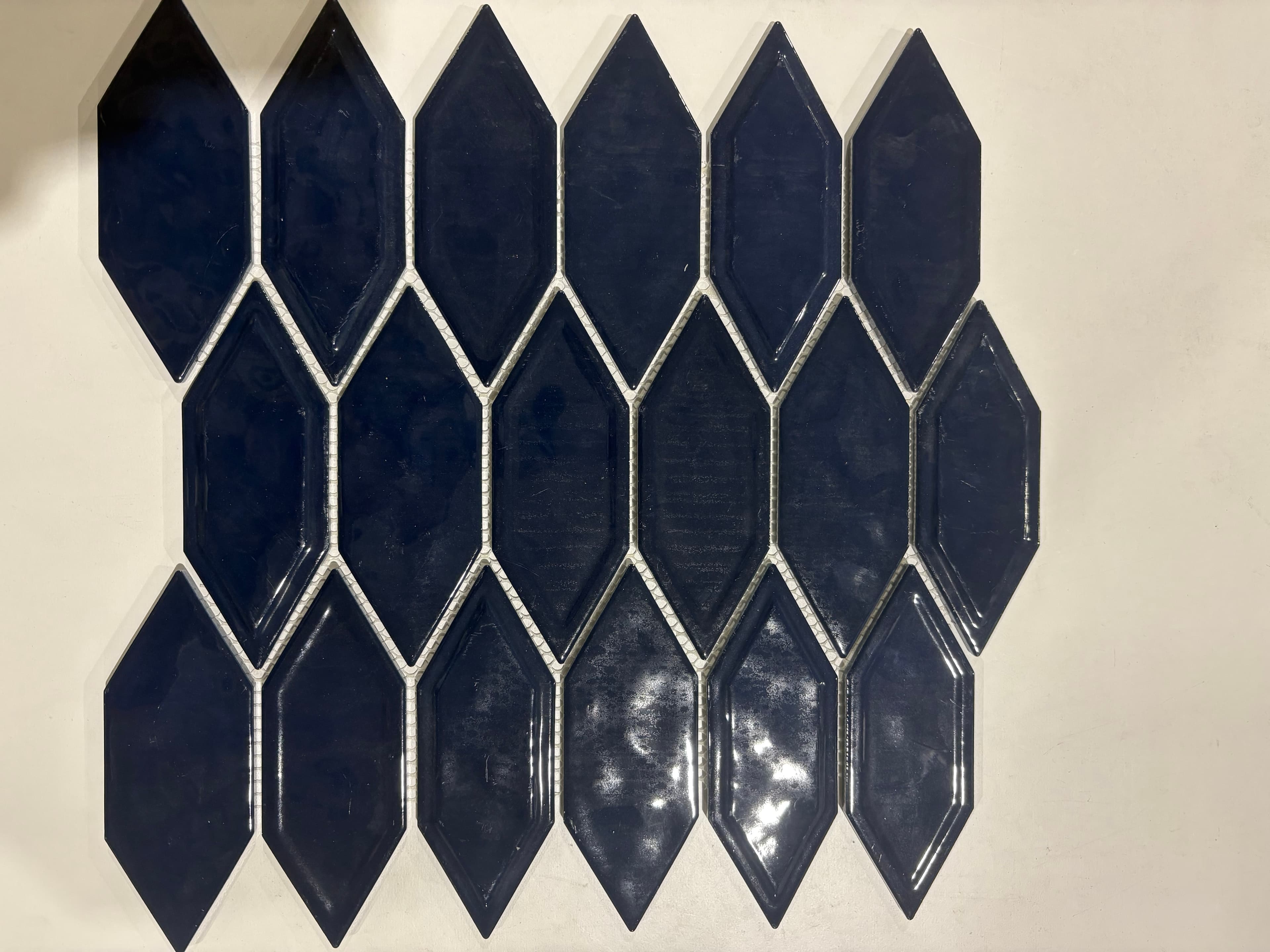 Geoscape Diamond Midnight Blue, deco, tile