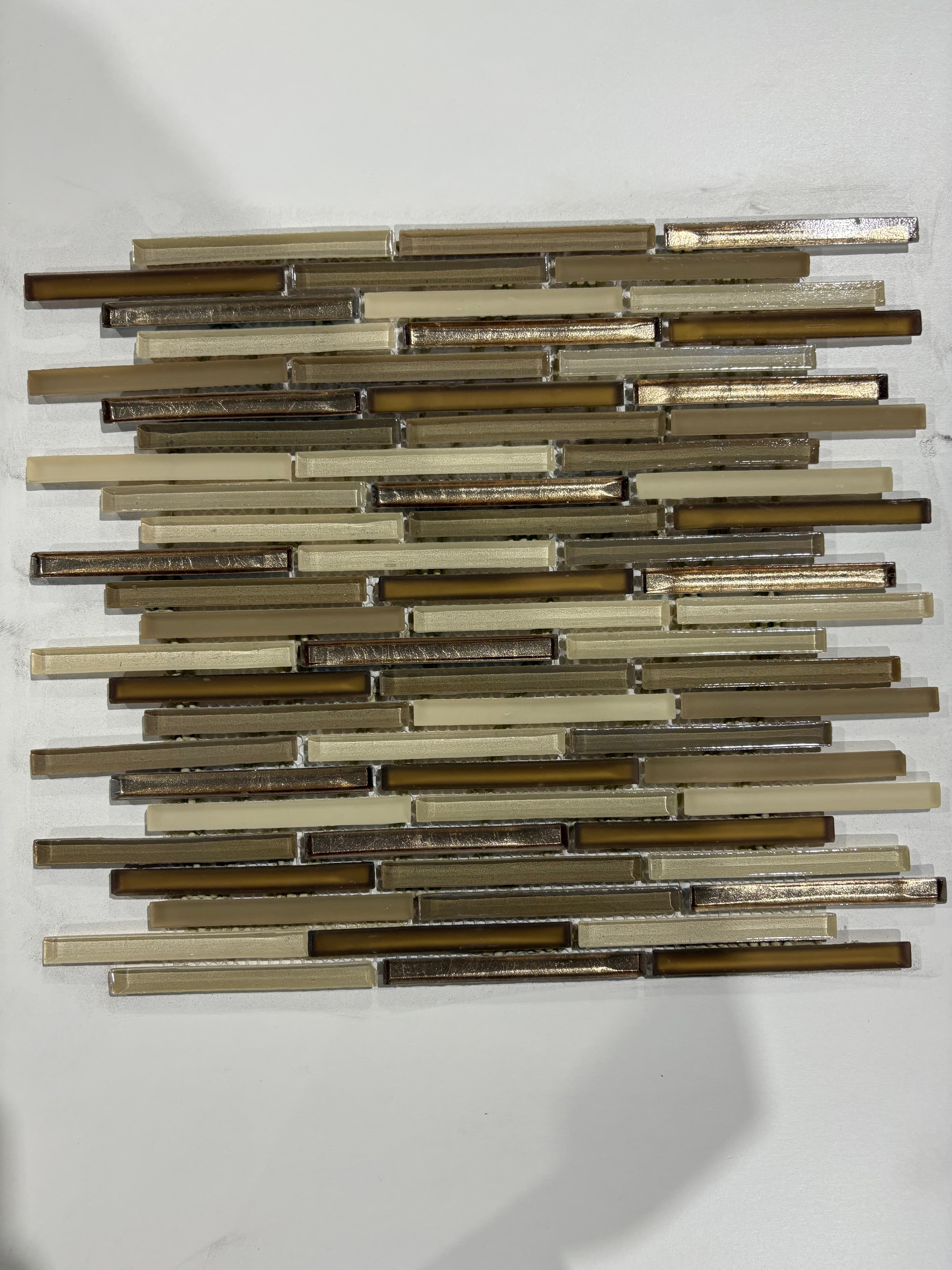 Antique Linear Antique Brass, deco, tile