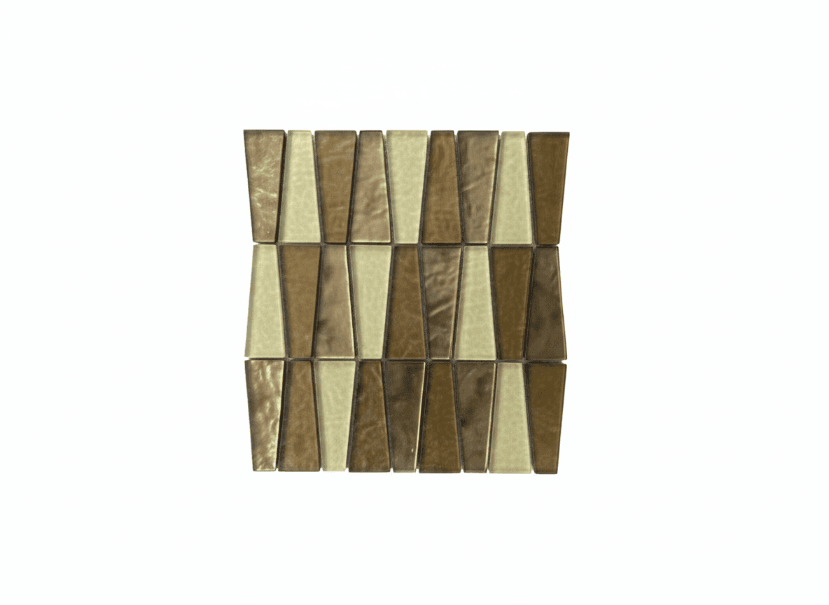 Linear Glass Brown Blend, deco, tile