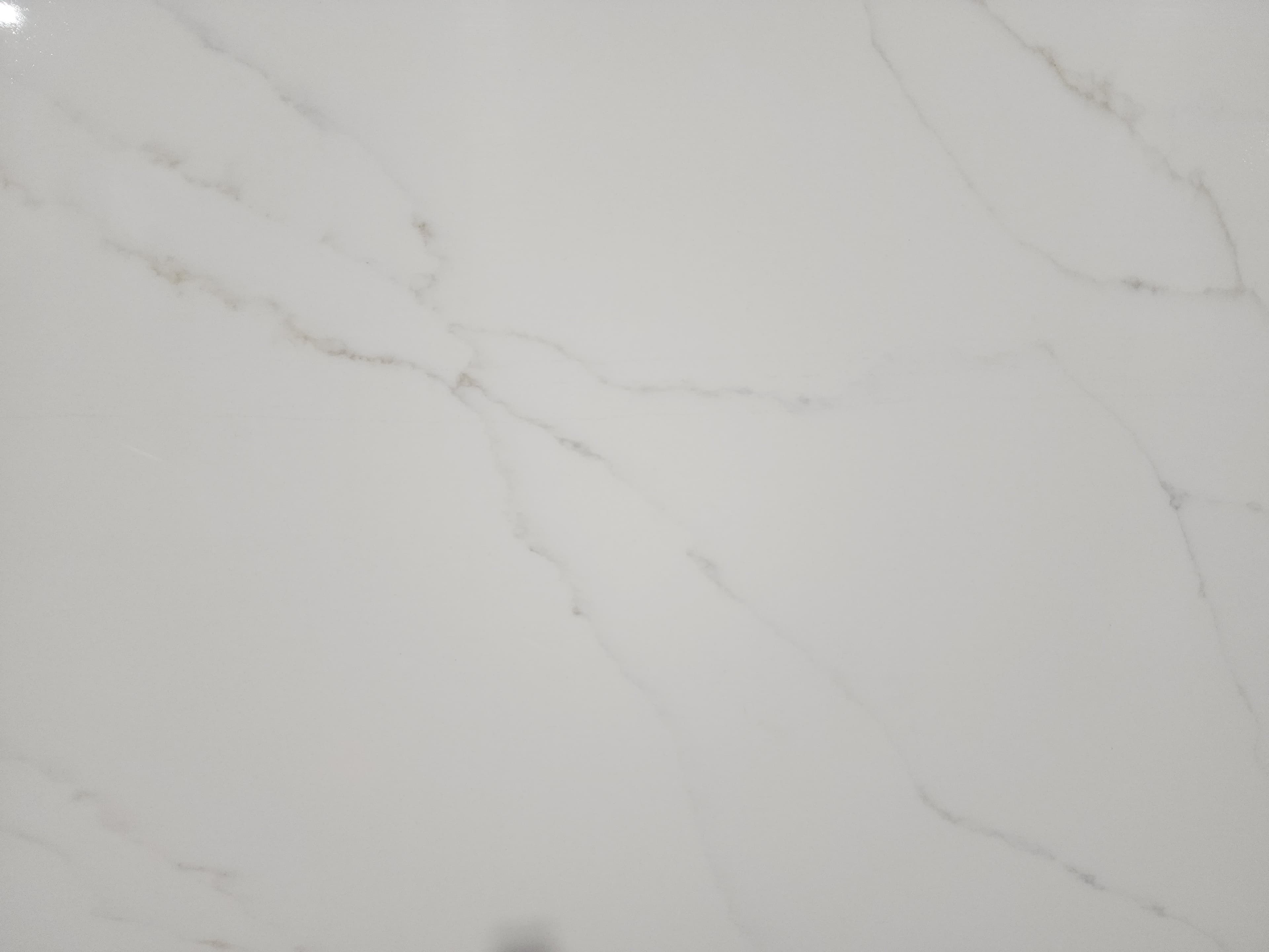 Calacatta Apuano, a marble slab, at KLZ Stone Supply in Dallas