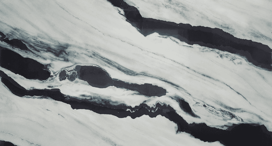 Pandora Quartz, a quartz slab, at KLZ Stone Supply in Dallas