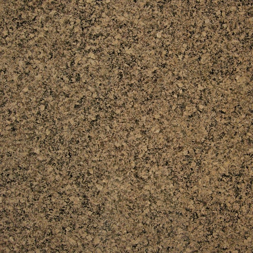 Desert Brown, a granite slab, at KLZ Stone Supply in Dallas