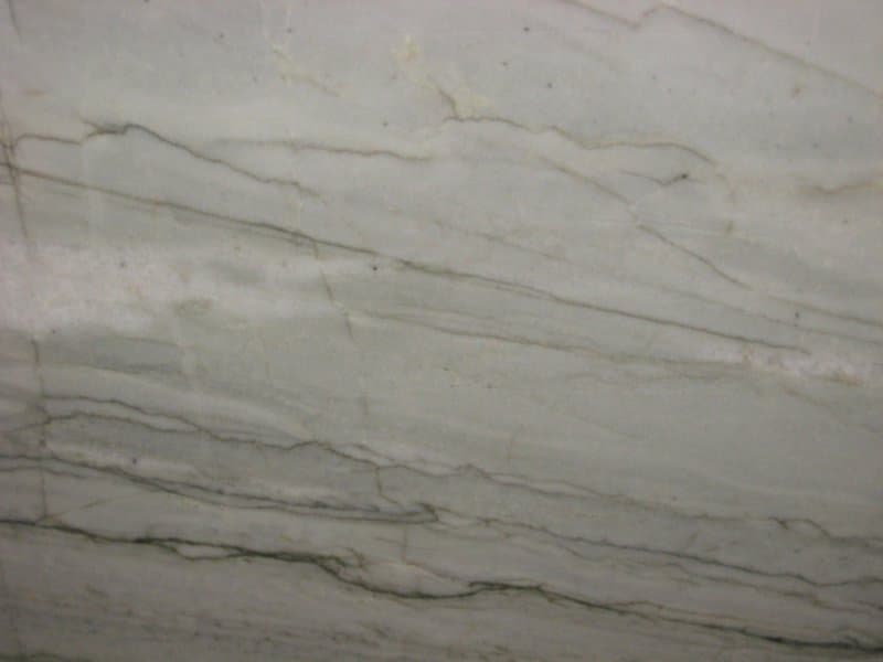 Nuage, a quartzite slab, at KLZ Stone Supply in Dallas