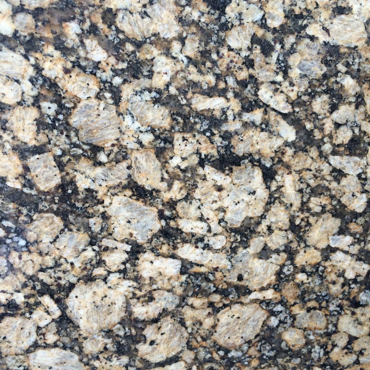 Boreal Comm, a granite slab, at KLZ Stone Supply in Dallas